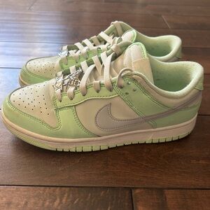 Nike Mint and Cream Sneakers